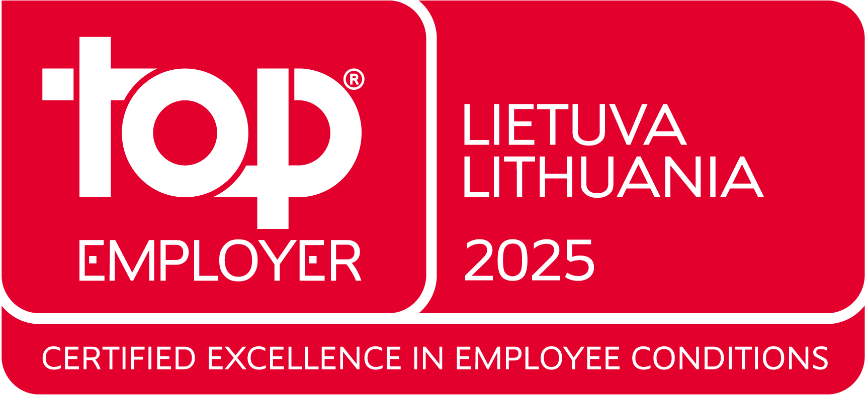 Top Employer Lithuania 2025