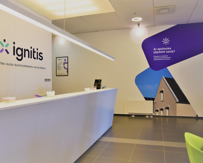 „Ignitis“ klientų aptarnavimo centrai veiklą vykdo nuotoliniu būdu ...