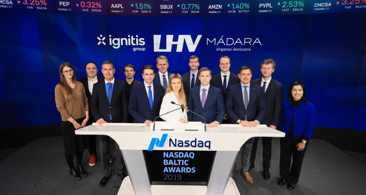 „Ignitis grupės“ vadovas Niujorko biržoje pažadėjo: mes čia sugrįšime greitai
