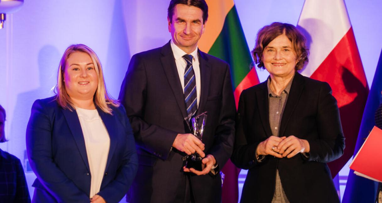 „Ignitis grupė“ apdovanota už didžiausią lietuvišką investiciją Lenkijoje