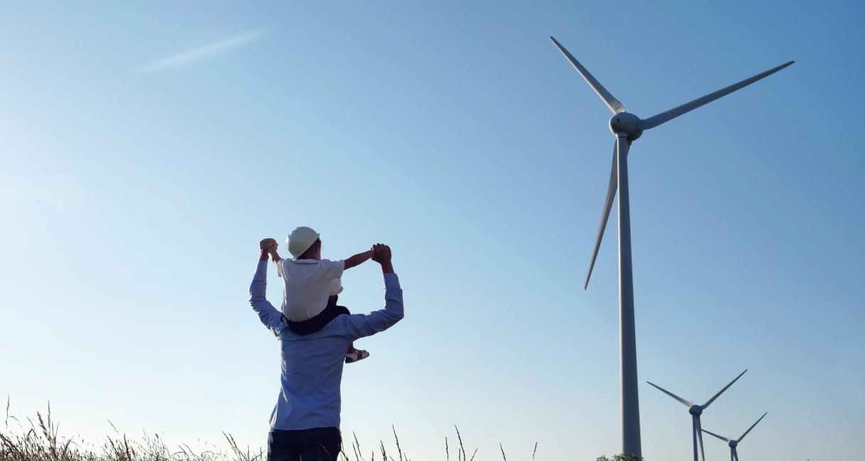 „Ignitis renewables“ mini vėjo dieną