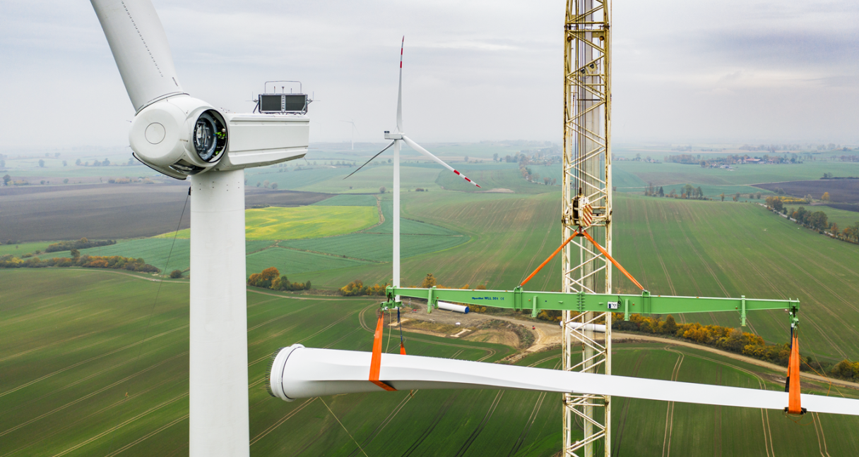 All 29 wind turbines have been installed in the wind farm in Poland developed by Ignitis Group 