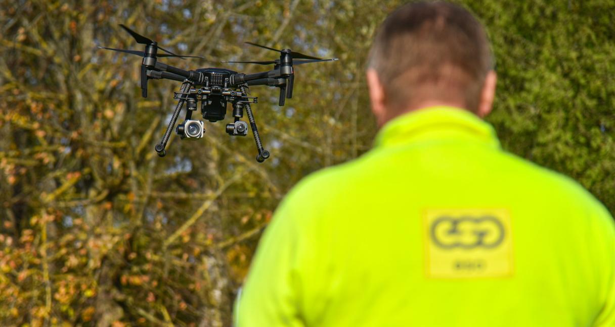 Elektros vagystės nustatomos ir dronų pagalba