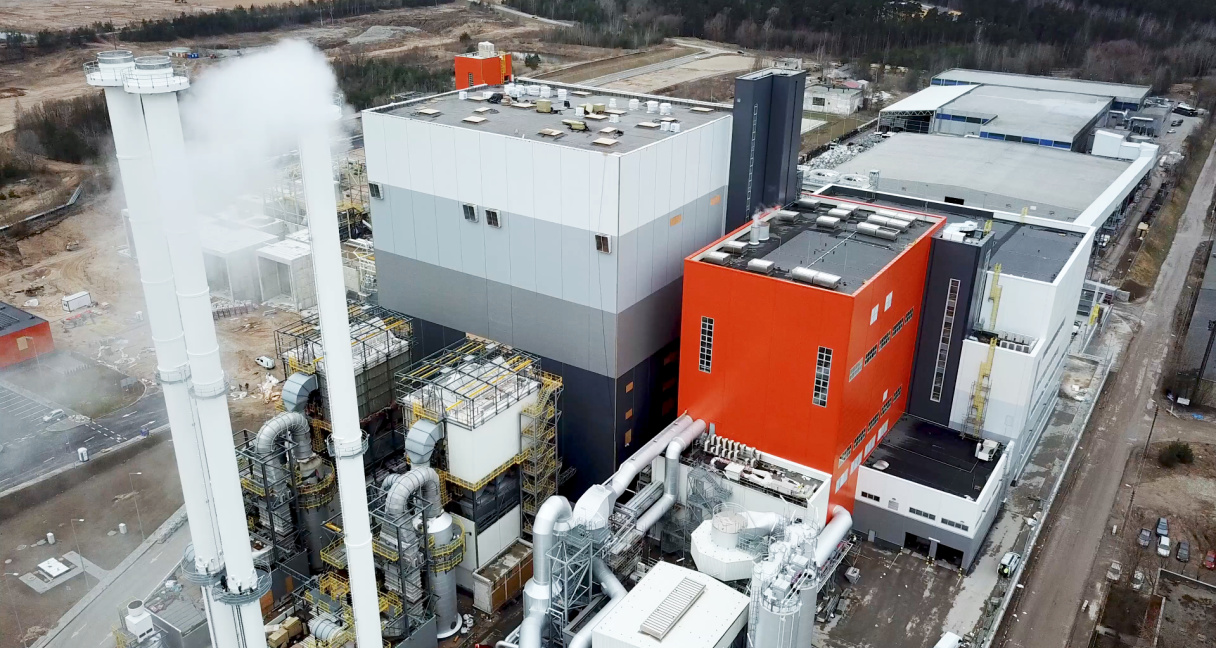 Vilniaus kogeneracinė jėgainė baigė dar vieną biokuro jėgainės statybos pirkimą