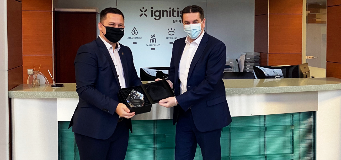 „Ignitis grupė“ išlieka gerosios valdysenos lydere 