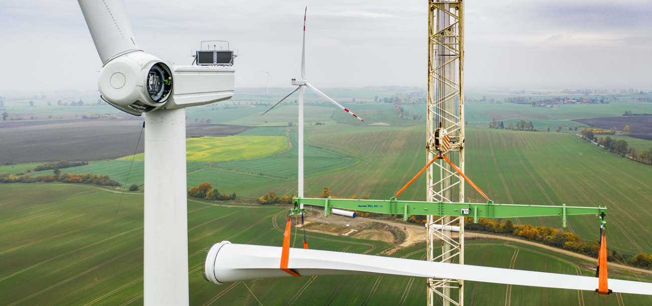 All 29 wind turbines have been installed in the wind farm in Poland developed by Ignitis Group 