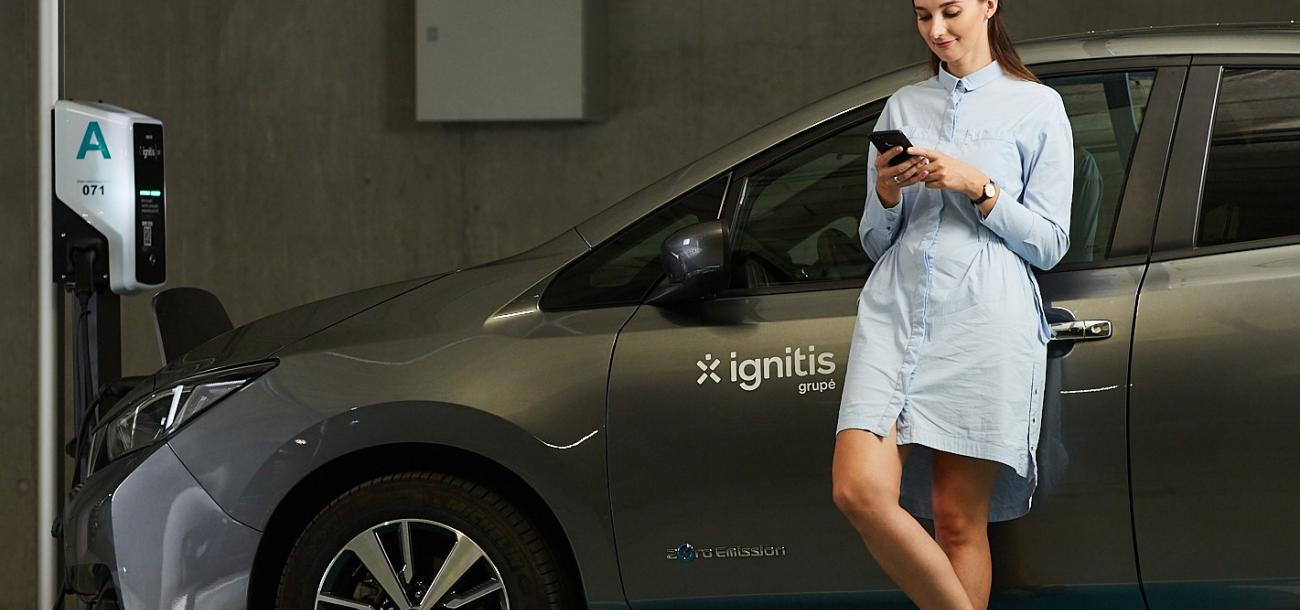 „Ignitis ON“ kviečia dalimi įkrovimo stotelių pasinaudoti nemokamai – vertins elektromobilių vairuotojų įpročius