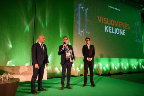 Įspūdingą energijos kiekį sutaupiusi „Grigeo“ įvertinta „Išmanios Lietuvos“ konferencijoje   