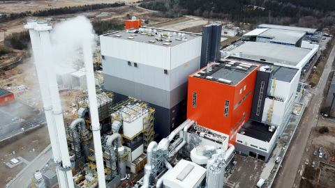 Vilniaus kogeneracinė jėgainė baigė dar vieną biokuro jėgainės statybos pirkimą